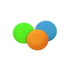 Schylling Teenie Nee Doh Pack of 3 Stress Balls - Micro NeeDoh ball Fidget Toy to De Stress & Relieve Anxiety, Non-Toxic Dough Material