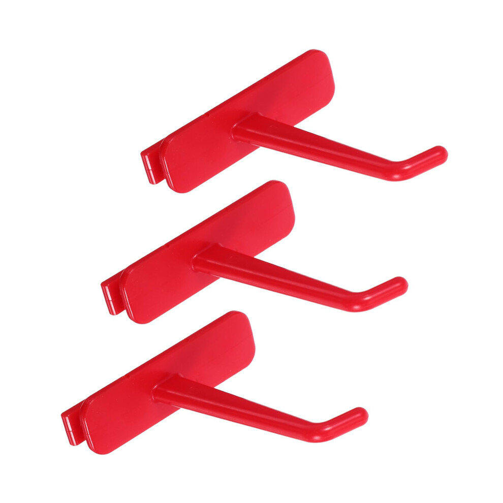 3Pcs Garage Hooks Tool Organizer Durable Plastic Wall Mounted Holder For Spray Bottles And Wrenches 9070919983696