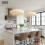 Large White Lantern Pendant Light 23.6 inch, Bubble Design, Adjustable Height for Dining Room 2