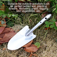 Truelle de jardin en acier inoxydable - Pelle Ă main de 26,5 cm pour la plantation et le creusage