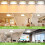 16 Inch Dimmable LED Flush Mount Ceiling Light, Brushed Nickel, Adjustable Color Temp for Bedroom Kitchen 4