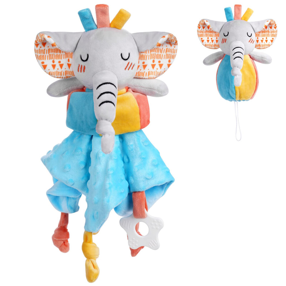 Baby Blanket Baby Comforters Elephant, Baby Girl Boy Comforter Blanket, New Born Baby Infant Toddler Cuddle Snuggle Toy Blankets For Nursery Vicloon