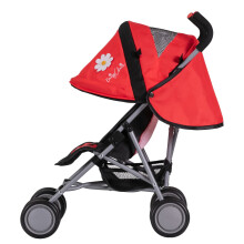 Daisy Chain Little Zipp Dolls Pushchair – 62cm handle height. For 18 months to 3 years. (Poppy)