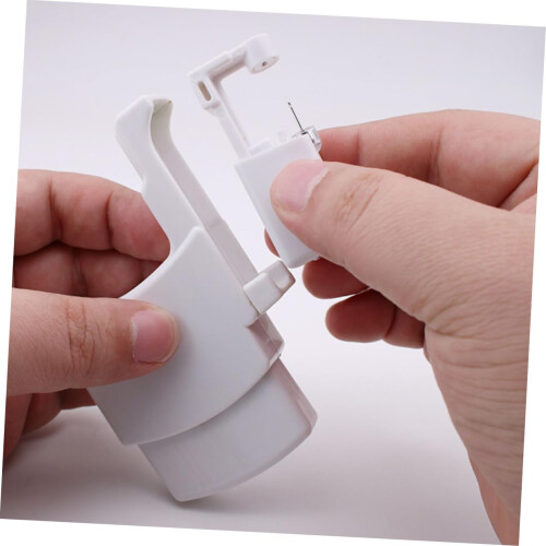 Ear Piercing Kit with Self Piercing Gun for Easy Home Use and Precise Placement Design 1