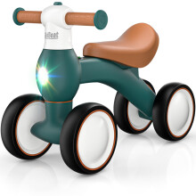 SLIDBEAT Baby Balance Bike 1 Year Old with Colour Lights, Toddler bike for Boys Girls 1st Birthday Gifts, Ride On Toys Age 10-24 Months, Baby Walker