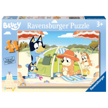 Ravensburger Bluey Beach Day 35 Piece Jigsaw Puzzle for Kids Age 3 Years Up - 2024 Edition