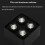 Modern 4 Head Adjustable LED Ceiling Spotlight, 360 Rotatable AntiGlare Downlight for Indoor 2