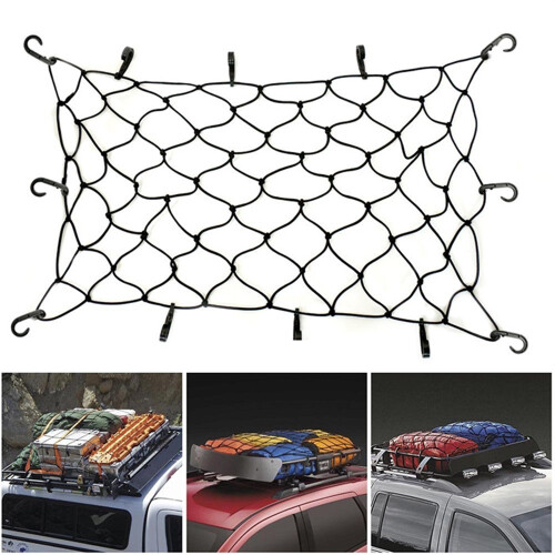 Elastisches Netzdach-Gepäcknetz 90x120cm für Auto, Bus, Van Stauraum 1