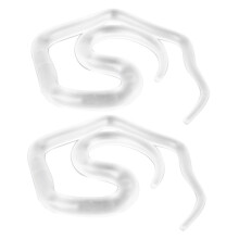 Hair Bun Maker Set Transparent Invisible Donut Bun for Thin Hair Fast Styling Weddings Parties