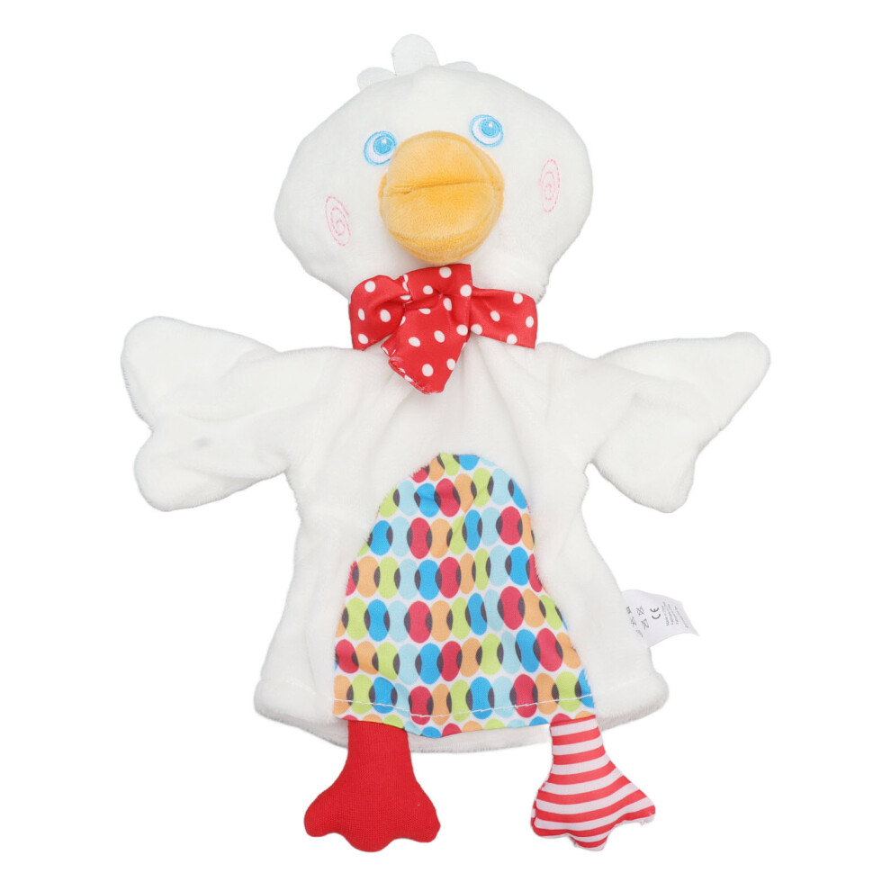Cute Baby Plush Lovey Security Blanket with Crinkly Tags Rattles, Enhances Multi-Sensory Engagement and Promotes Emotional Stability Ideal Snuggle