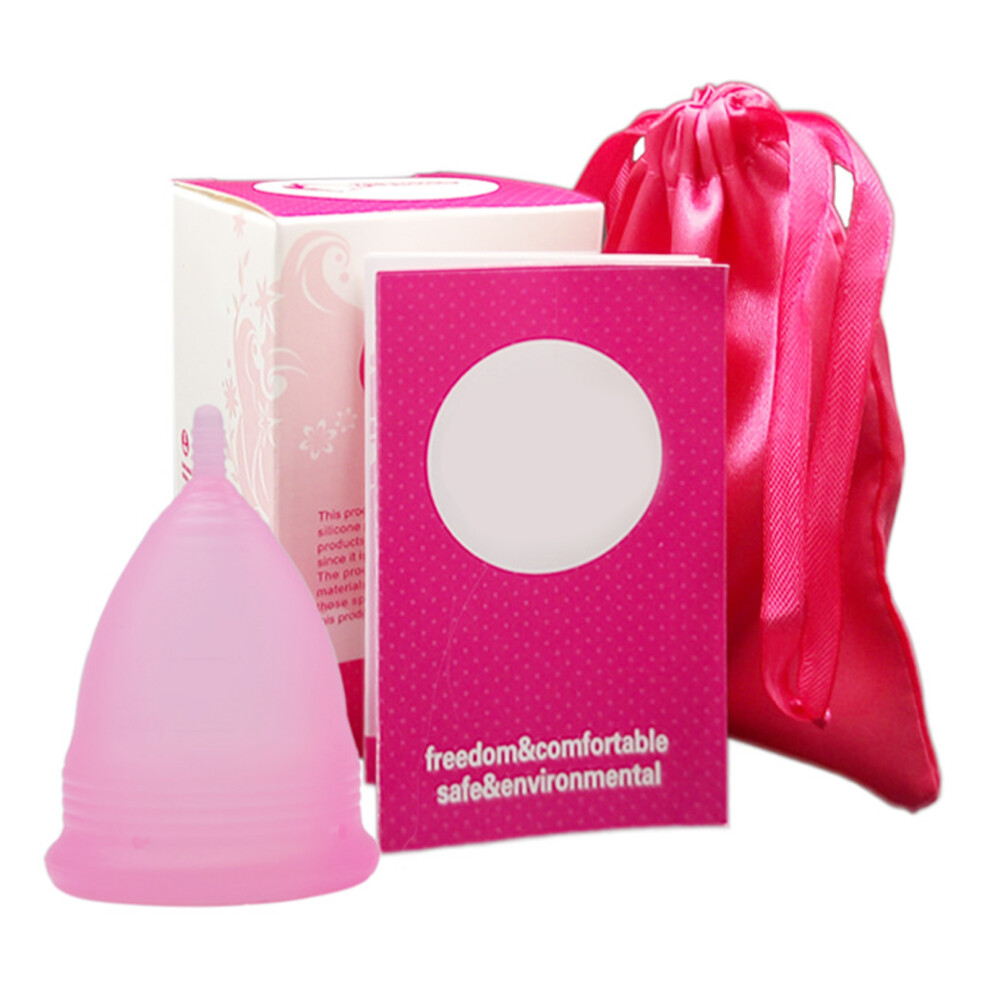 Medical-Grade Reusable Period Cup Eco-Friendly Tampon Alternative Soft Silicone Leakproof Odor-Free Feminine Hygiene Product with Hypoallergenic