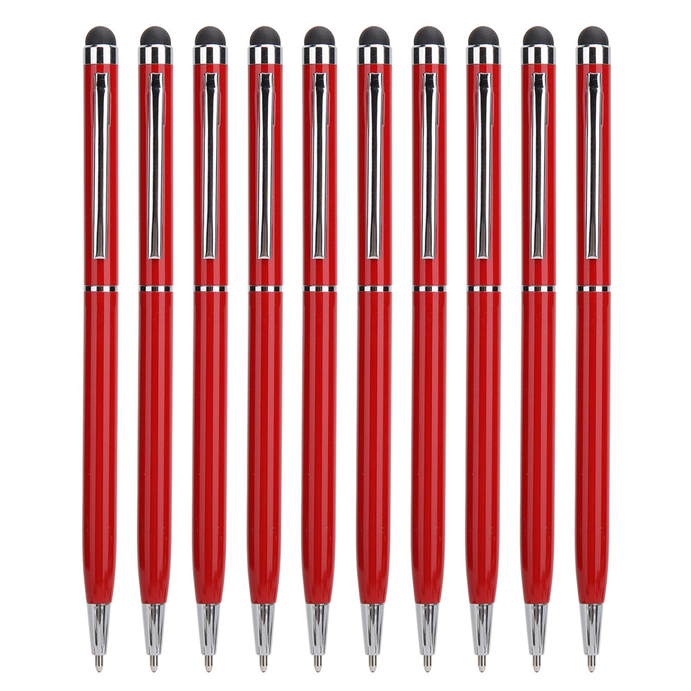 Ballpoint Pen With Stylus Tip Universal Capacitive Stylus Sensitive Tip Sturdy Metal Body Precision Writing Tool For Tablets Phones Compatible With 9432746977635