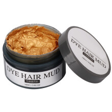 Natural Hair Coloring Wax With Mild Ingredients, Easy To Wash Temporary Hair Dye That Leaves No Residue, Versatile Styling Tool For Men And Women Of
