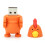 USB Stick σε σχήμα ζώου 16GB ελαφρύ φορητό Pendrive με ρυθμιζόμενο DPI και ανθεκτικό στους 3