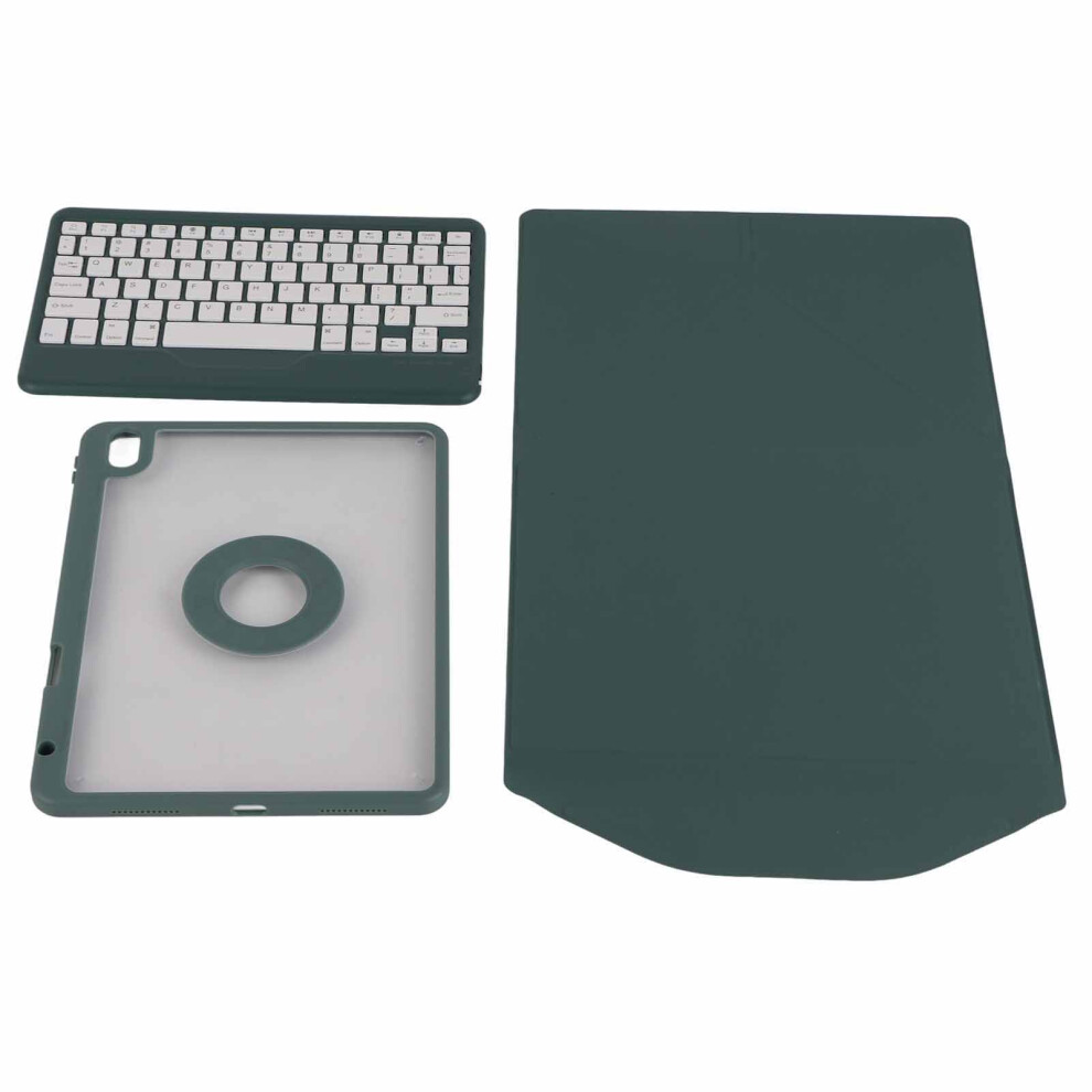 Wireless Bluetooth Keyboard Case With Auto Sleep Wake For Ipad 10.9", Including Detachable Clear Shell And Integrated Pencil Slot 9432746978922
