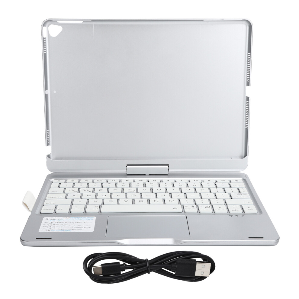 Protective Cover With Foldable Design For Ipad Keyboard Case, Auto Sleep Wake Feature And Pencil Holder Included For Creative Users 9432746979387