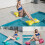 Φουσκωτό Πισίνας για Ενήλικες, 4In1Water Hammock Chair Drifter Mat Floatie, Ανθεκτική σχεδία πισίνας 4