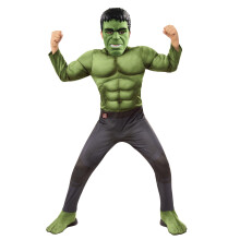 Rubies Official Avengers Endgame Hulk, Deluxe Child Costume - Small, Age 3-4, Height 117 cm Halloween, World Book Day