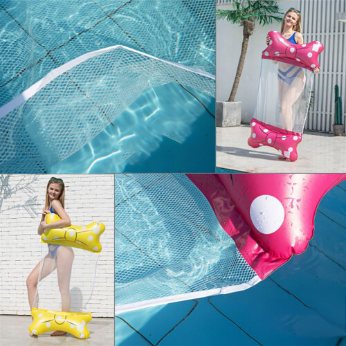 Φουσκωτό Πισίνας για Ενήλικες, 4In1Water Hammock Chair Drifter Mat Floatie, Ανθεκτική σχεδία πισίνας 2