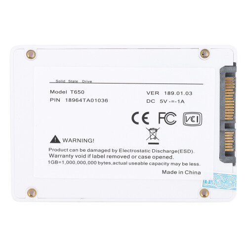 Εσωτερική μονάδα SSD 2TB για αναβάθμιση υπολογιστή, εύκολη εγκατάσταση plug and play με 2
