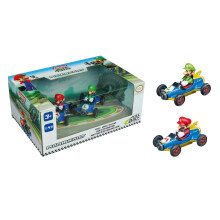 Pull & SPEED I Carrera | Mario Kart - Mach8 Twin Pack I For Boys and Girls from 6 Years & Adults