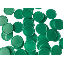 500 X TOKENS DRINK VOUCHERS REWARDS POKER CHIPS 25MM (Green)