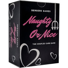 Naughty or Nice Couples Card Game - 100 Flirty Prompts & Daring Challenges, 4 Levels of Play | Fun Date Night Game & Romantic for Couples