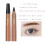 Waterproof Micro Fork Eyebrow Pen with Precise 4 Tip Design, Long Lasting Smudge Proof, 1PC 4# 2