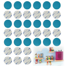 AZWOOD Metal Plates for Tonie Figures, 36pcs Adhesive Base for Magnets, Stainless Steel Metal Discs with Glue, Tonie Figure Accessories - Decorate Th