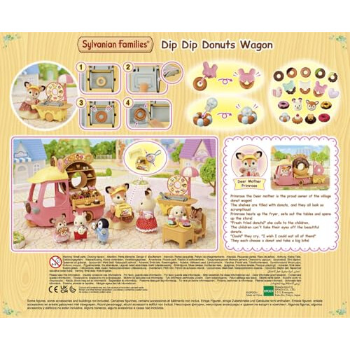 EPOCH Sylvanian Families - 5808 Doughnut Trolley 1
