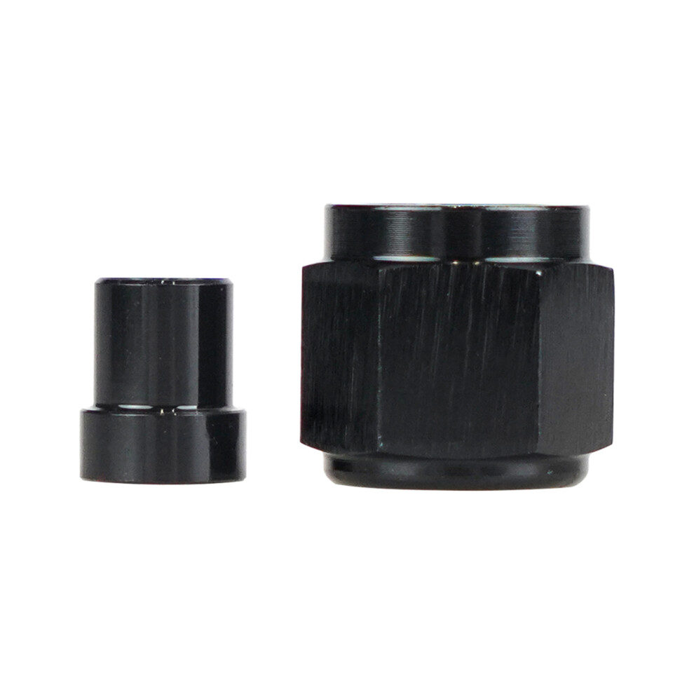 Aluminum Hardline Fitting 6 An Female Tube Nut & Sleeve For 3/8'' Od Tubing Set 7601388731864