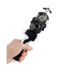 Desamvap Battling Tops Burst Bey Launcher with Grip, B-184 Launcher L/R Spin DB Layer Compatible with Brust Battling Gyros