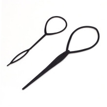 Hair Styling Tools Ponytail and Bun Maker Set 2 Pcs Easy DIY Styling Gentle on Hair Secure Hold
