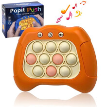 Jastown quick push game console,light up pop it electronic game,decompression breakthrough puzzle game machine,push pop bubble sensory fidget toy,Han