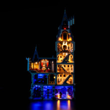 Light Kit Compatible with Lego Hogwarts Castle: The Main Tower 76454 (No Model), Decoration Lighting Set Compatible with Lego 76454 Hogwarts Castle: