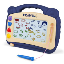 OFFCUP Magnetic Drawing Board, Toddler Boy Girl Toys for 1-5 Year Old, Portable Doodle Pad with Pen, Learning Educational Toys for 1 2 3 Baby Kids Bi