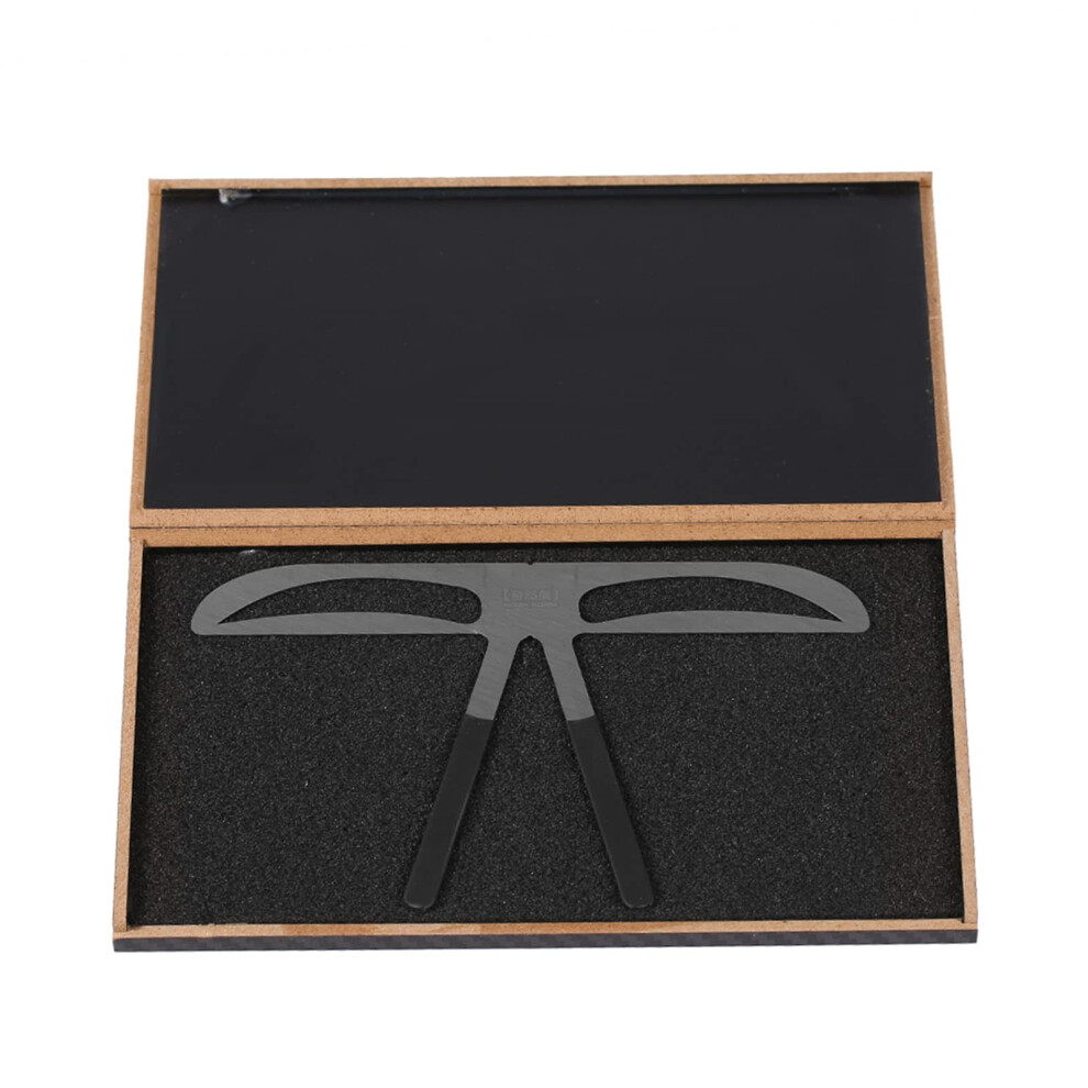 Stainless Steel Eyebrow Ruler for Accurate Brow Symmetry and Mapping, Precision Measuring Tool
