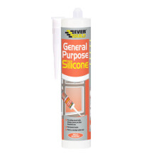 Everbuild General Purpose Silicone Sealant – Waterproof – Suitable for Interior