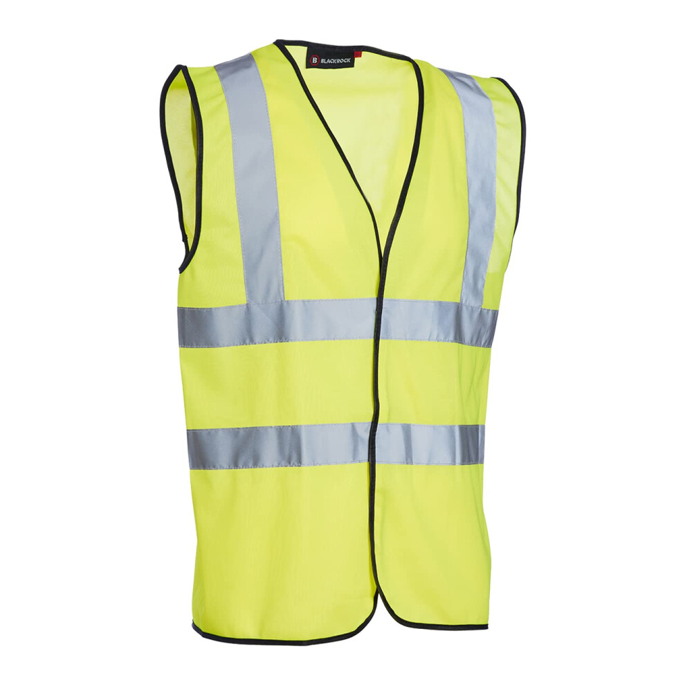 Blackrock Yellow Hi Vis Vest, High Vis Vests, Hi-Vis Jackets, High Visibility, Safety Vest, Reflective, Hivisible Ppe, Hi Viz, Security Vests 5051226943164