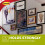 Command Large Metal Universal Picture Hanger 1 Hook  4 Adhesive Strips Dama 5