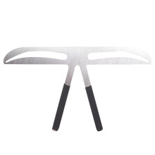 Stainless Steel Eyebrow Ruler for Precise Brow Symmetry and Microblading Mapping Tool 4# Style1