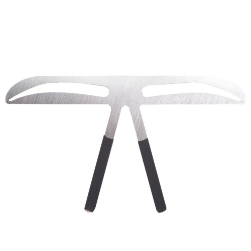 Stainless Steel Eyebrow Ruler for Precise Brow Symmetry and Microblading Mapping Tool 4# Style1