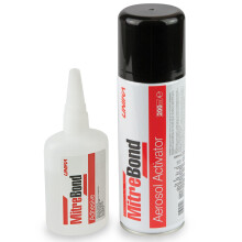 UNIKA MitreBond Superglue Aerosol Activator – Industrial Strength FastSett