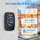 TeckNet TECKNET Wireless Doorbell, Wall Plug-in Door Bells Wireless Cordless 4