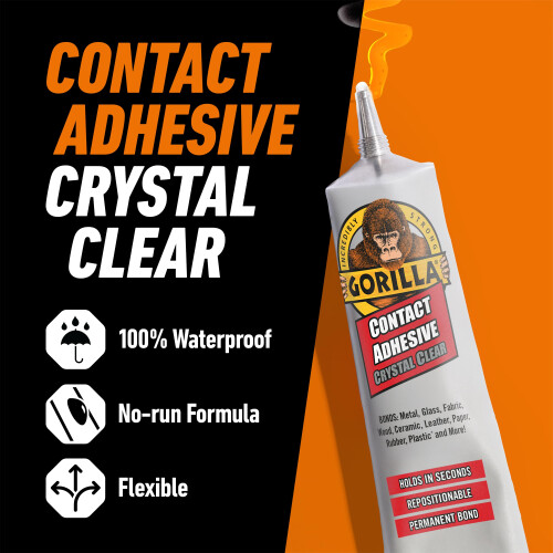 Gorilla Gorilla Contact Adhesive Clear 75g 1