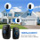 TeckNet TECKNET Wireless Doorbell, Wall Plug-in Door Bells Wireless Cordless 2