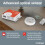Fireangel FireAngel SB1R Optical Smoke Alarm Detector Toast Proof Replaceable Ba 5