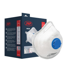 JSP M632 FFP3 Moulded Disposable Mask with Valve 10 pack Dust Mask For Si