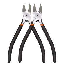 BOENFU Wire Cutters 2 Pack Flush Cutters 6 Inch Precision Side Cutter Ultra Sharp Small Wire Cutters Clippers for Crafting, Floral, Artificial Flower