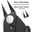 BOENFU Small Wire Cutter Flush Cutters Wire Snips Flush Cut Nippers Precision Sm 2